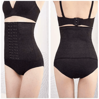 Corset Waist Trainer for Women – Underbust Body Shaper Cincher Tummy Control Belt for Slimming and Postpartum Recovery