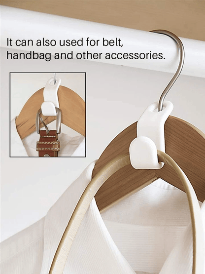 Clothes Hanger Connector Hooks Closet Hangers Organizer Space Saving Clip For Wardrobe Storage And  14