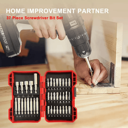 Impact Screwdriver Bit Set With Magnetic Nut Drivers Torx Phillips Hex Slotted For Power Drills 1