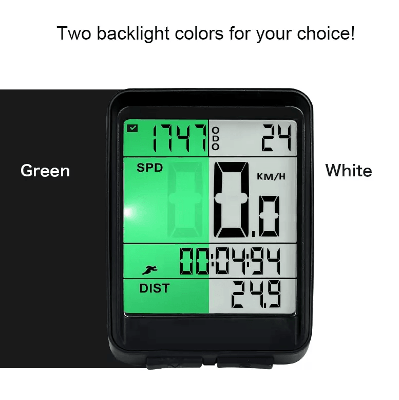 Bike Bicycle Speedometer Cycle Digital Odometer Computer  Waterproof LCD Wireless Cycling Computer  11