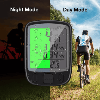 Bike Bicycle Speedometer Cycle Digital Odometer Computer  Waterproof LCD Wireless Cycling Computer  4