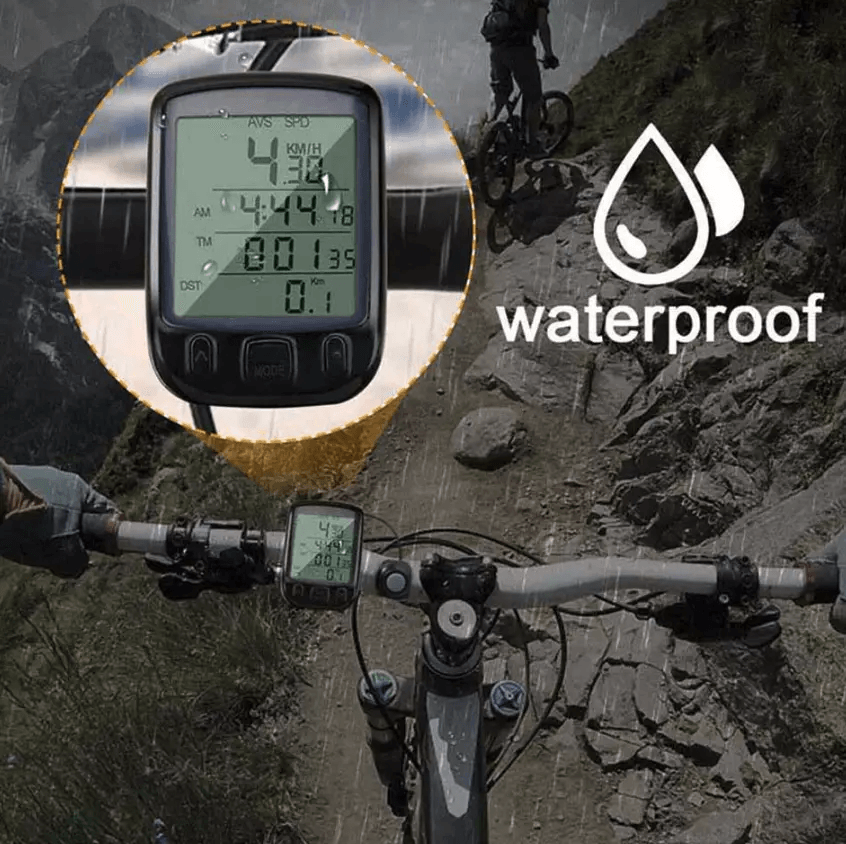 Bike Bicycle Speedometer Cycle Digital Odometer Computer  Waterproof LCD Wireless Cycling Computer  8