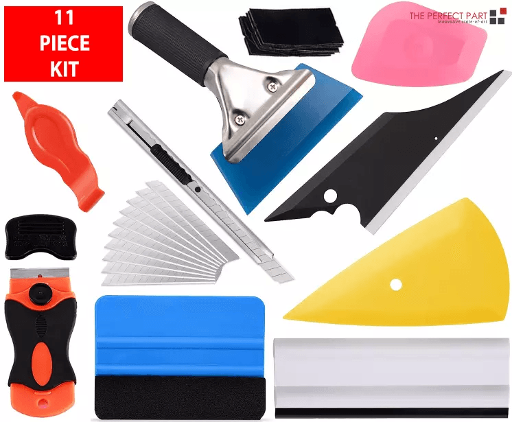 29 PCS Window Tint Tools Kit For Car Auto Film Installation Wrap Squeegee Scraper Set With Cutter B 3
