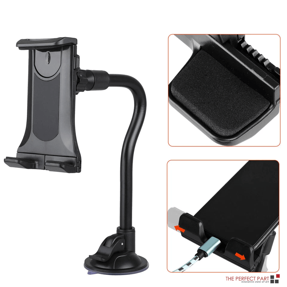 Universal Car Windshield Holder  Desktop Mount For Cellphone Tablet GPS Strong Suction Adjustable A 5