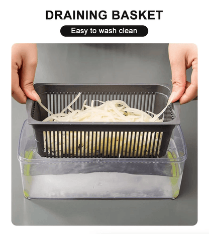 Vegetable Fruit Chopper And Cutter Onion Veggie Dicer Slicer Kitchen Set With Stainless Steel Blade 7