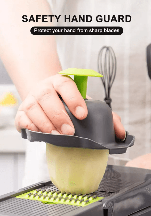 Vegetable Fruit Chopper And Cutter Onion Veggie Dicer Slicer Kitchen Set With Stainless Steel Blade 6