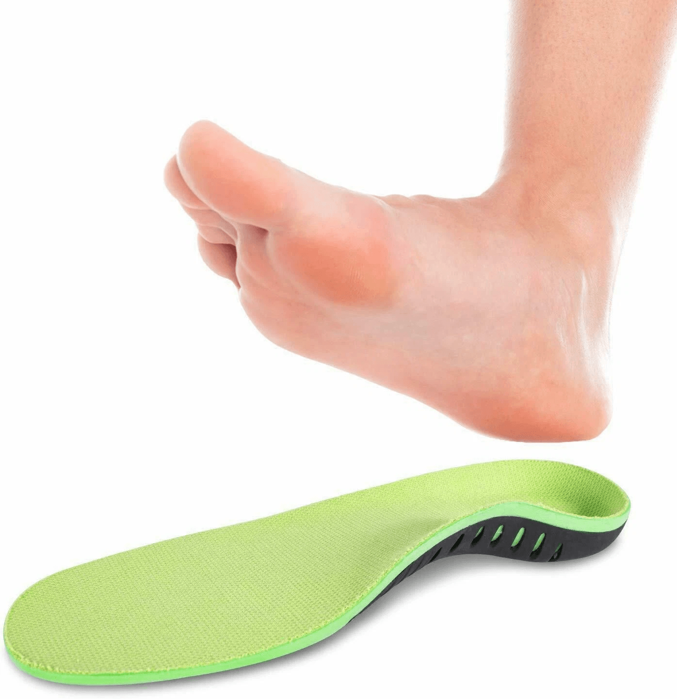 Orthotic Shoe Insoles Inserts Flat Feet High Arch Support For Plantar Fasciitis Pain Relief UShaped 2