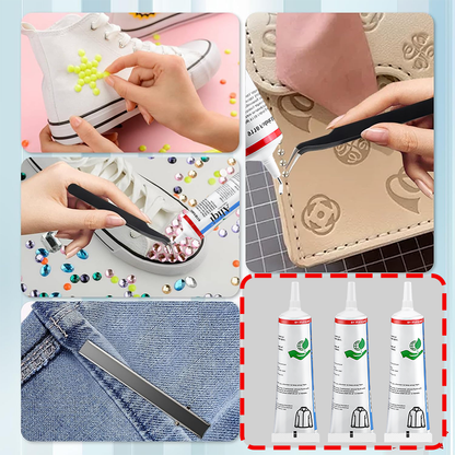Versatile Fabric Glue – Strong, Waterproof Adhesive for Seam Repair & Patching