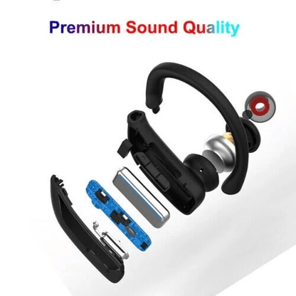 Bluetooth Headset TWS Wireless Earphones With Ear Hook Stereo Earbuds Headphones Sweatproof And Lon 9
