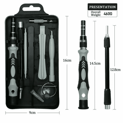 Precision Magnetic Screwdriver Kit For IPhone MacBook Watch  Electronics Repair 2