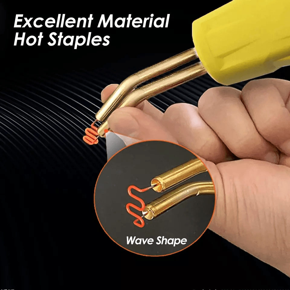 Hot Stapler Staples Kit For Plastic Welder Gun Car Bumper Fender Repair 1