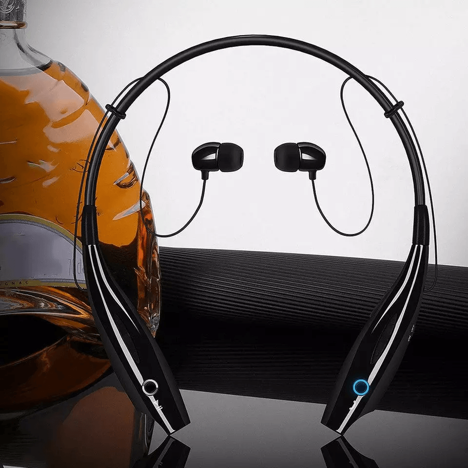 Wireless Bluetooth Neckband Earphones Mic Headset Stereo In-Ear Earbuds