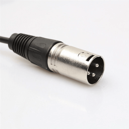 3Pin XLR Female Jack To Dual 2 Male Plug Y Splitter Cable Adapter Microphone USA Balanced Audio Cor 3