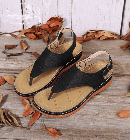 Women Orthopedic Sandals Casual Flat Shoes Flip Flops With Arch Support Bunion Correction NonSlip C 6