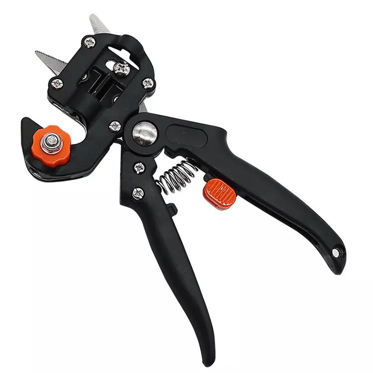 Garden Tree Grafting Knife & Pruner Shears Cutting Tool Kit for Grafting, Snipping & Trimming