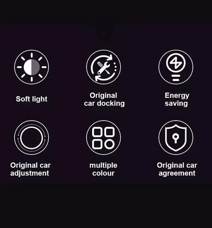 Mini Blue LED USB Car Interior Light Set Ambient Neon Atmosphere Lamps For Cars Laptops And Bedroom 10