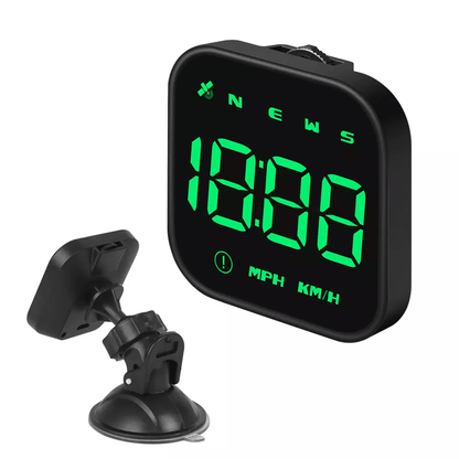 Digital Car HUD GPS Speedometer Head Up Display With MPHKMH Compass Overspeed Alarms Universal Fit  11