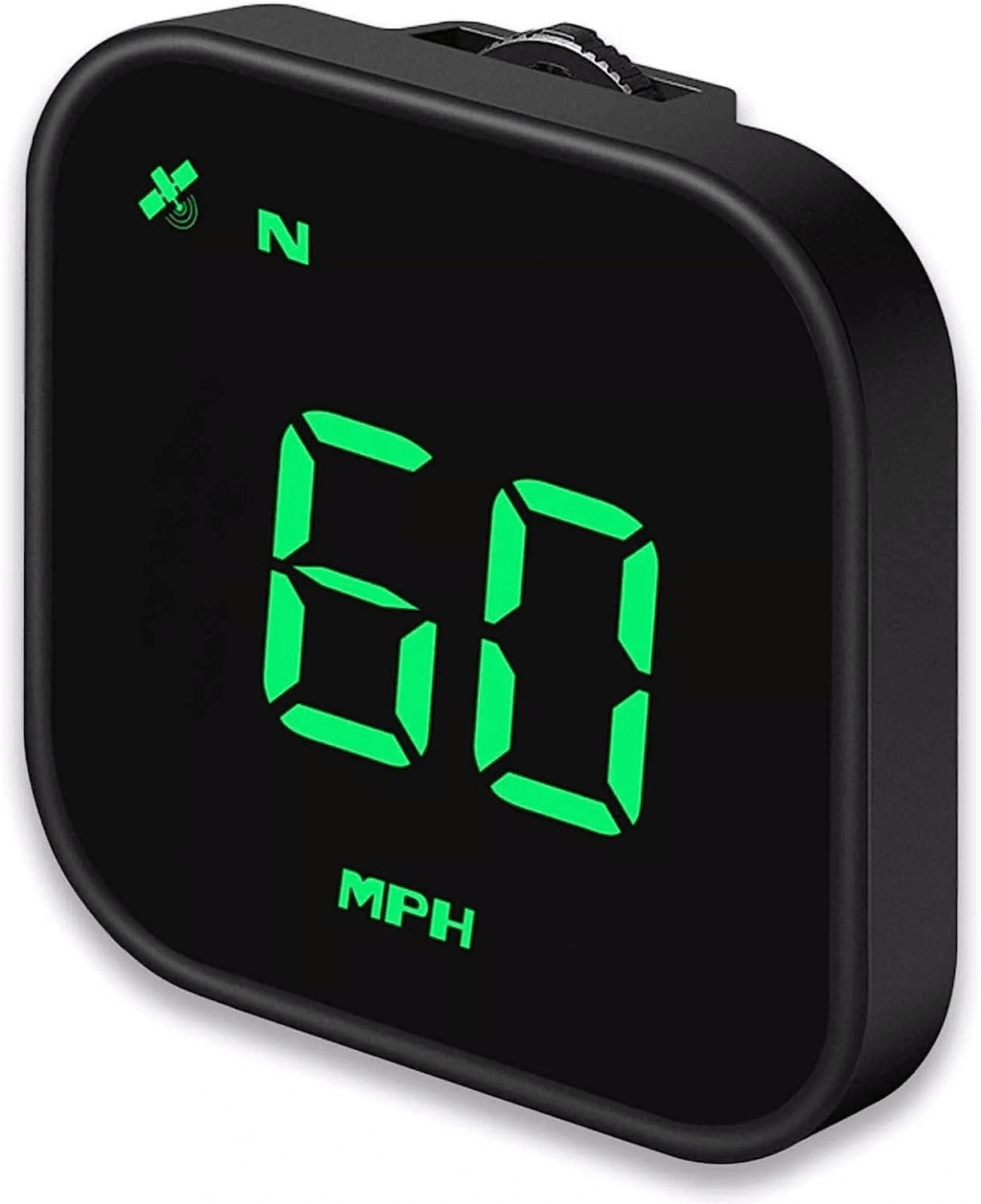 Digital Car HUD GPS Speedometer Head Up Display With MPHKMH Compass Overspeed Alarms Universal Fit  10