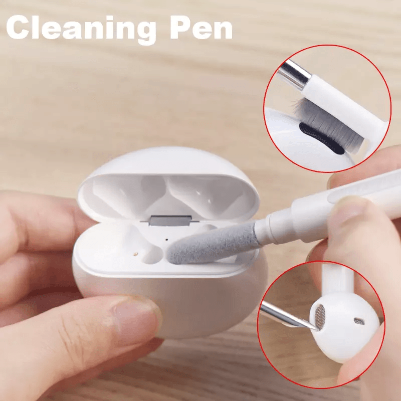 MultiUse Cleaning Pen For AirPods Pro Earphones Cleaner Kit With Soft Brush Case And Earbuds Deep C 5