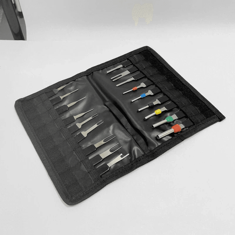 18Pcs Heavy Duty Car Terminal Removal Kit  Thick Wire Connector Pin Release Tool Set For Automotive 1