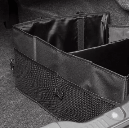 Heavy Duty Trunk Cargo Organizer Folding Storage Bin 40L For Car Truck SUV  Waterproof Collapsible  6