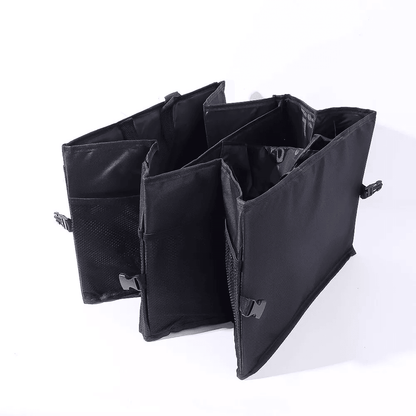 Heavy Duty Trunk Cargo Organizer Folding Storage Bin 40L For Car Truck SUV  Waterproof Collapsible  7
