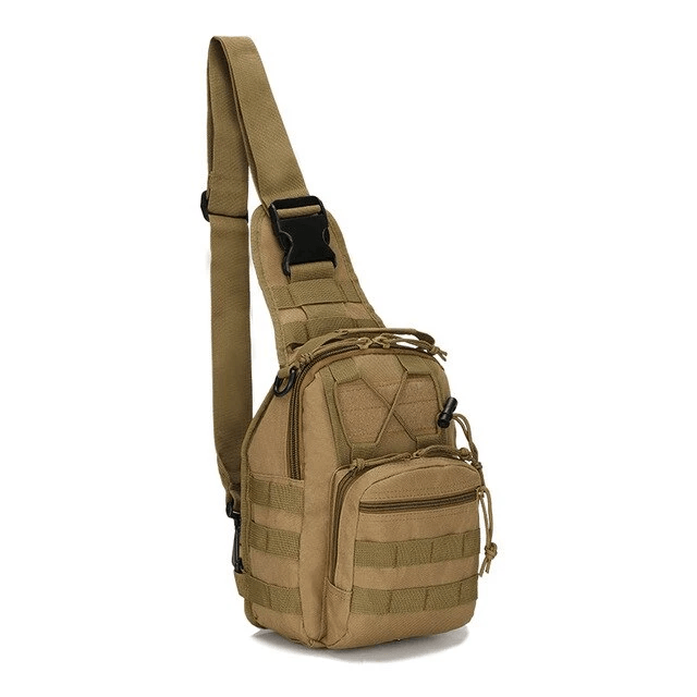 Mens Tactical Sling Backpack Shoulder Chest Pack For Outdoor Hiking  Travel 3