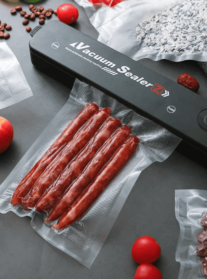 Vacuum Sealer Machine Food Preservation Storage Saver Automatic Kitchen Sealing System With Seal Ba 6