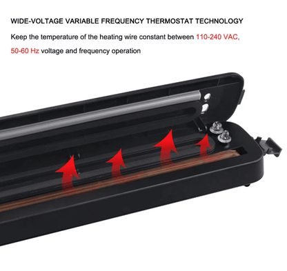 Vacuum Sealer Machine Food Preservation Storage Saver Automatic Kitchen Sealing System With Seal Ba 3