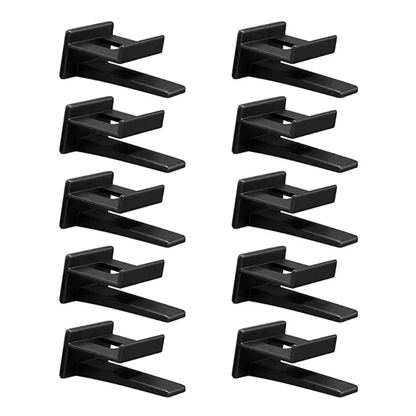 Baseball Cap Hat Rack Wall Door Hanger Holder With 12 Adhesive Hooks Storage Organizer For Hats Cap 2