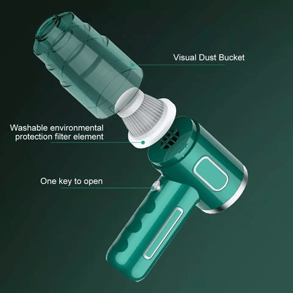 Cordless Hand Held Vacuum Cleaner Mini Portable Car Auto Home Wireless With Strong Suction Recharge 3