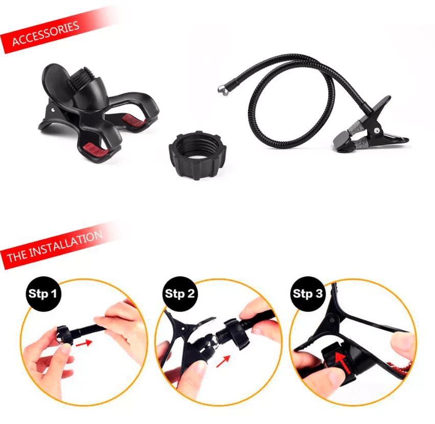 Flexible Gooseneck Mobile Phone Holder Universal Lazy Bed Desk Table Clip Mount Stand For Smartphon 8