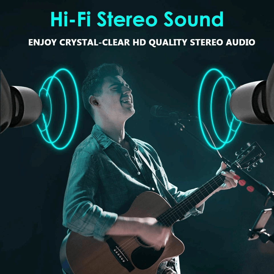 Wireless TWS Bluetooth Earbuds With Noise Cancelling Mic Waterproof Stereo Headphones Smart LCD Dis 1