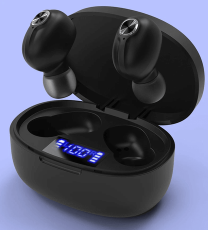Wireless TWS Bluetooth Earbuds With Noise Cancelling Mic Waterproof Stereo Headphones Smart LCD Dis 5
