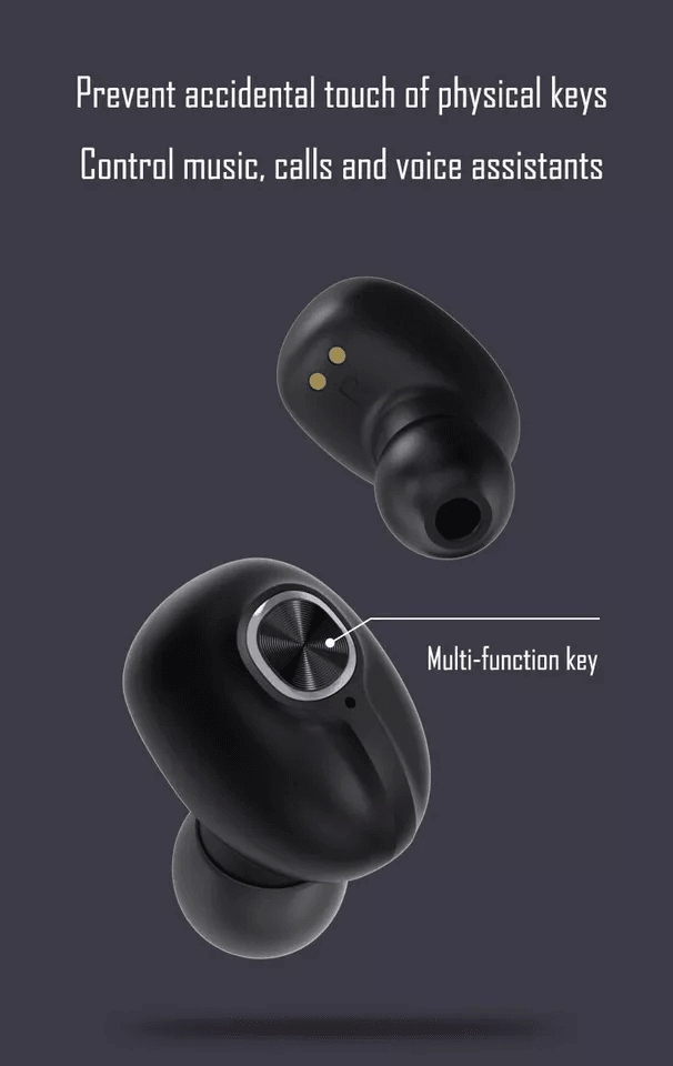 Wireless TWS Bluetooth Earbuds With Noise Cancelling Mic Waterproof Stereo Headphones Smart LCD Dis 7