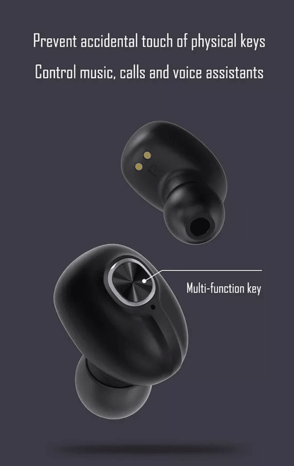 Wireless TWS Bluetooth Earbuds With Noise Cancelling Mic Waterproof Stereo Headphones Smart LCD Dis 7