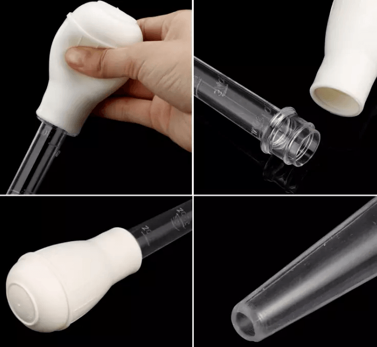 2 PCS Meat  Poultry Baster  Heat Resistant BPA Free Turkey Syringe Flavor Injector 30ML  Ideal For  2