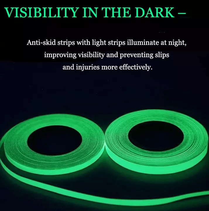 Luminous Tape Self Adhesive Glow In The Dark Wall Sticker Fluorescent Light For Home Decor 3