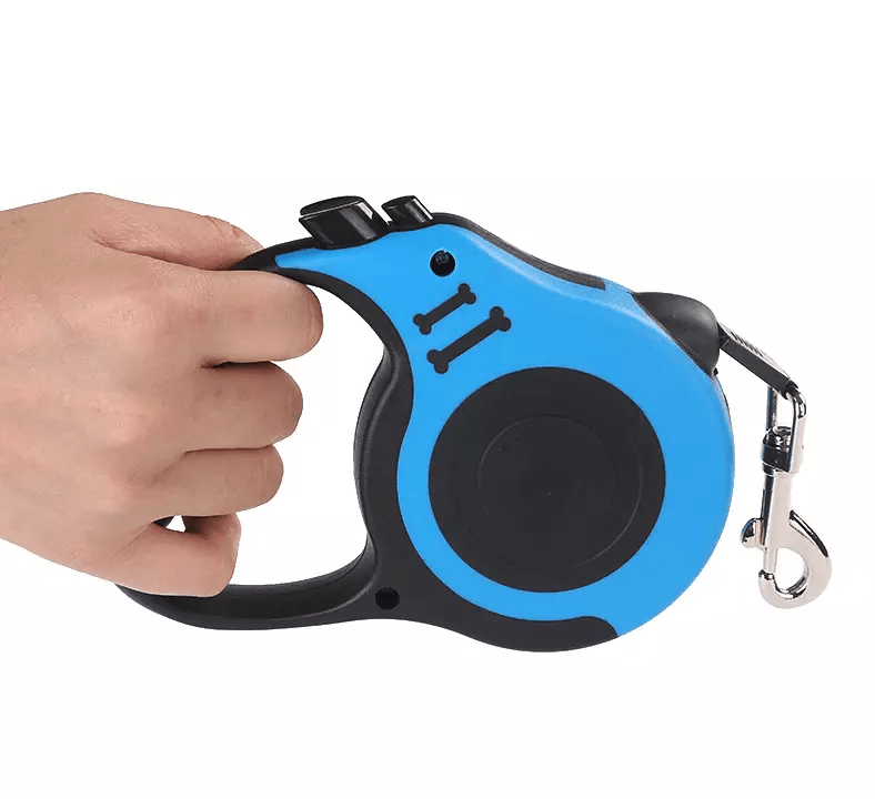 165FT Automatic Retractable Dog Leash With Lock Durable TangleFree Pet Collar Walking Lead For Medi 9