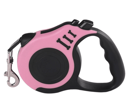 165FT Automatic Retractable Dog Leash With Lock Durable TangleFree Pet Collar Walking Lead For Medi 13