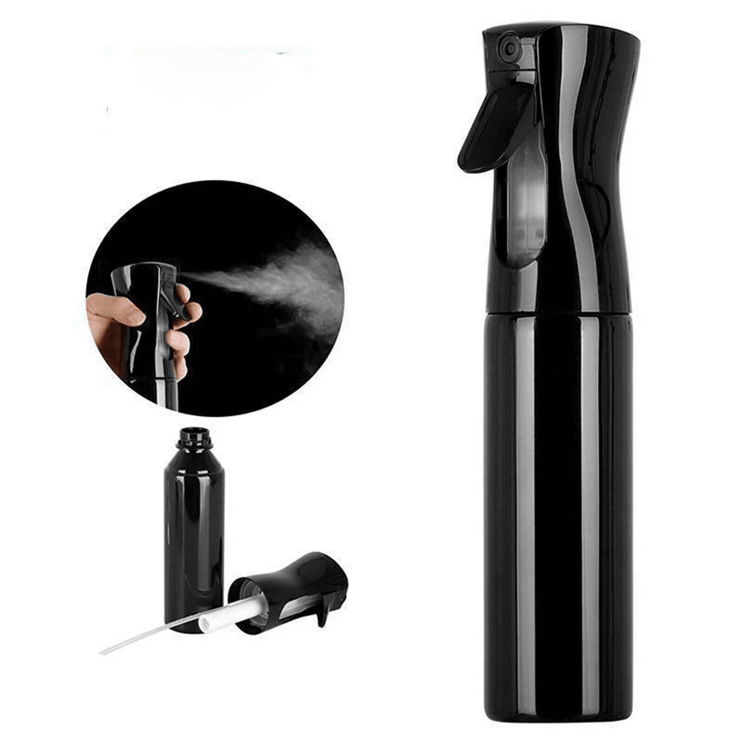 Continuous Mist Hair Spray Bottle Fine Mist Water Sprayer For Salon Barber Cleaning Plant Misting S 3