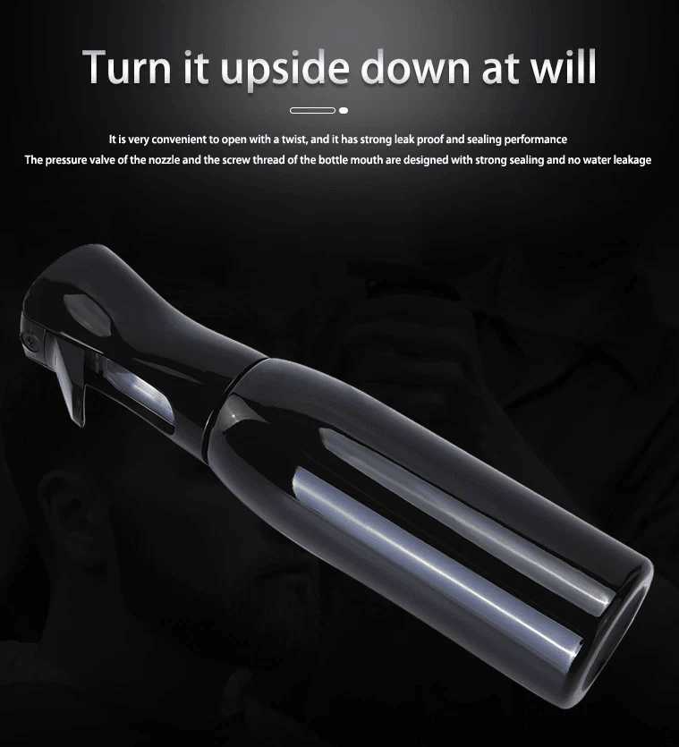 Continuous Mist Hair Spray Bottle Fine Mist Water Sprayer For Salon Barber Cleaning Plant Misting S 9