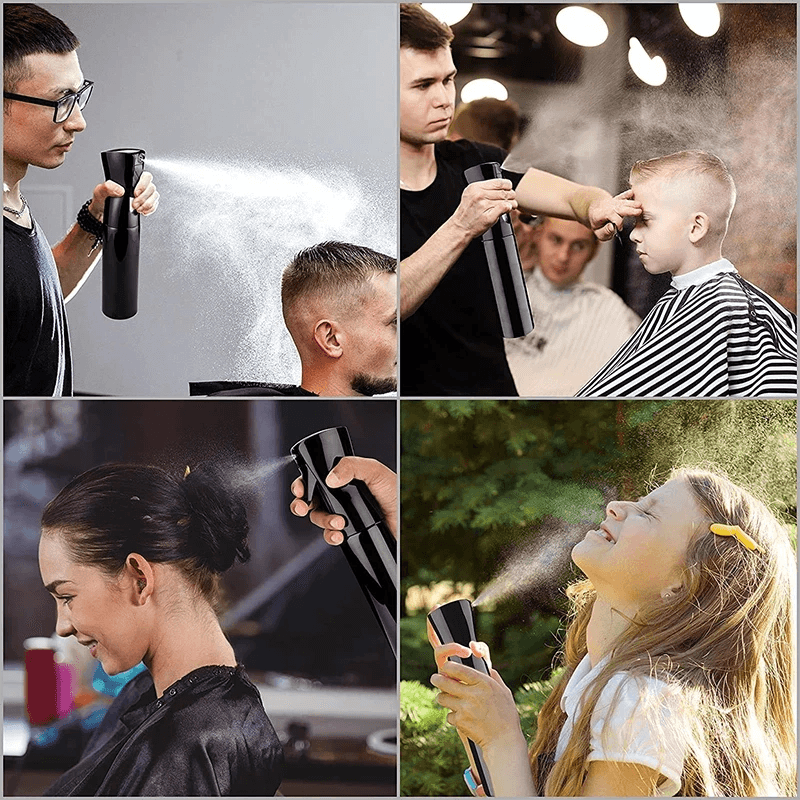 Continuous Mist Hair Spray Bottle Fine Mist Water Sprayer For Salon Barber Cleaning Plant Misting S 1