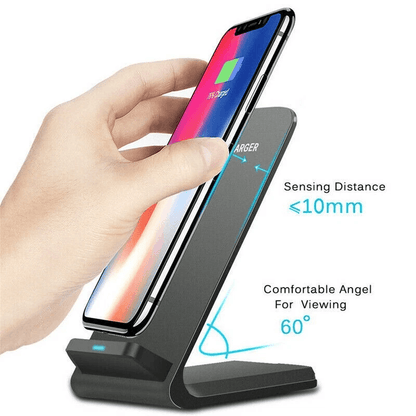 15W Qi Wireless Fast Charger Stand Dock For Samsung Galaxy S22S21S20 IPhone 131211X8  Universal Cha 1