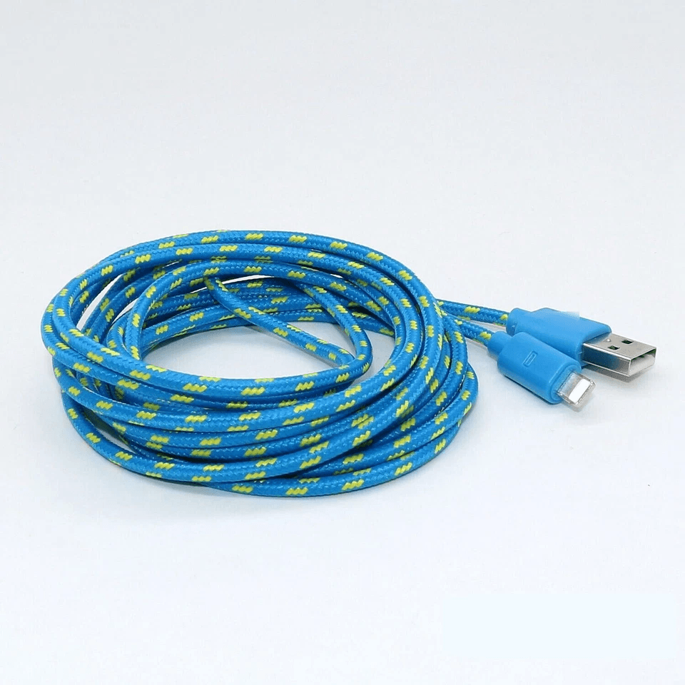 Heavy Duty Pack IPhone Charging Cables Nylon Braided USB Charger Cord For Apple IPhoneiPad Fast Cha 7