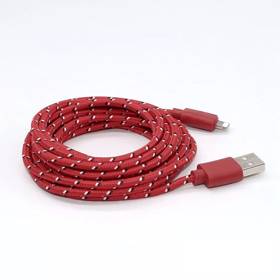 Heavy Duty Pack IPhone Charging Cables Nylon Braided USB Charger Cord For Apple IPhoneiPad Fast Cha 3