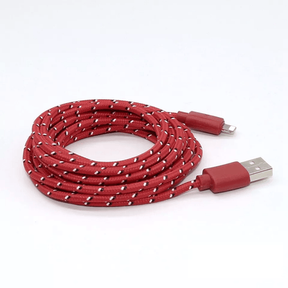 Heavy Duty Pack IPhone Charging Cables Nylon Braided USB Charger Cord For Apple IPhoneiPad Fast Cha 3