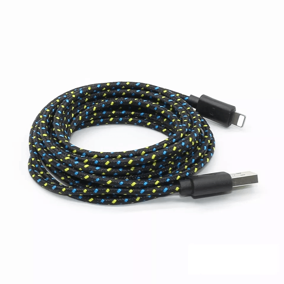 Heavy Duty Pack IPhone Charging Cables Nylon Braided USB Charger Cord For Apple IPhoneiPad Fast Cha 6