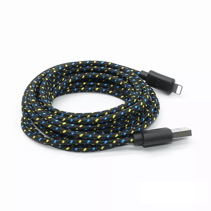 Heavy Duty Pack IPhone Charging Cables Nylon Braided USB Charger Cord For Apple IPhoneiPad Fast Cha 6