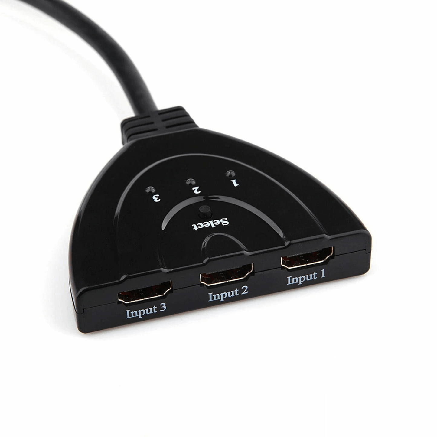 3Port HDMI Splitter Cable 1080P Switcher HUB Adapter For HDTV PS4 Xbox And More 5